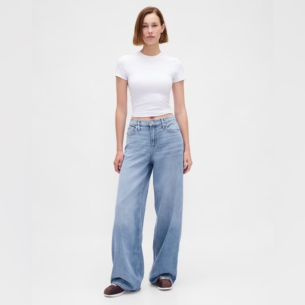 GAP Baggy Mid Rise Jeans